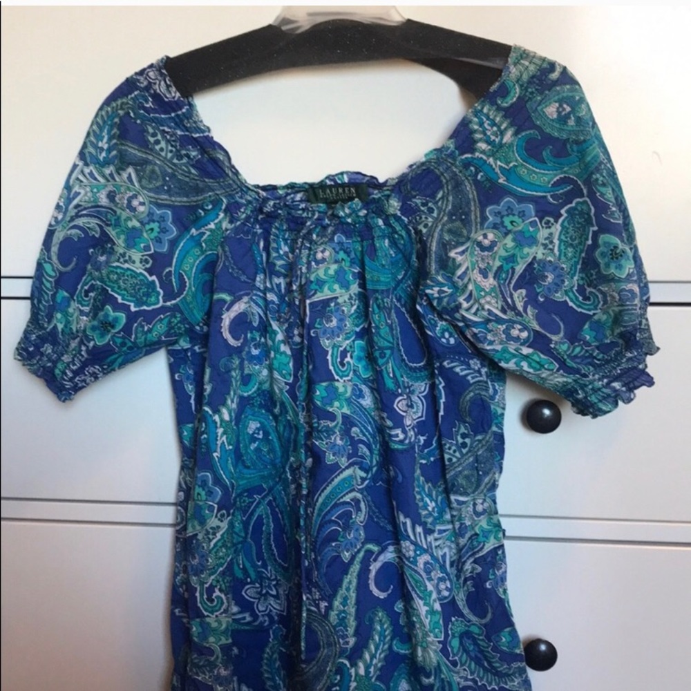 Paisley Ralph Lauren Blouse